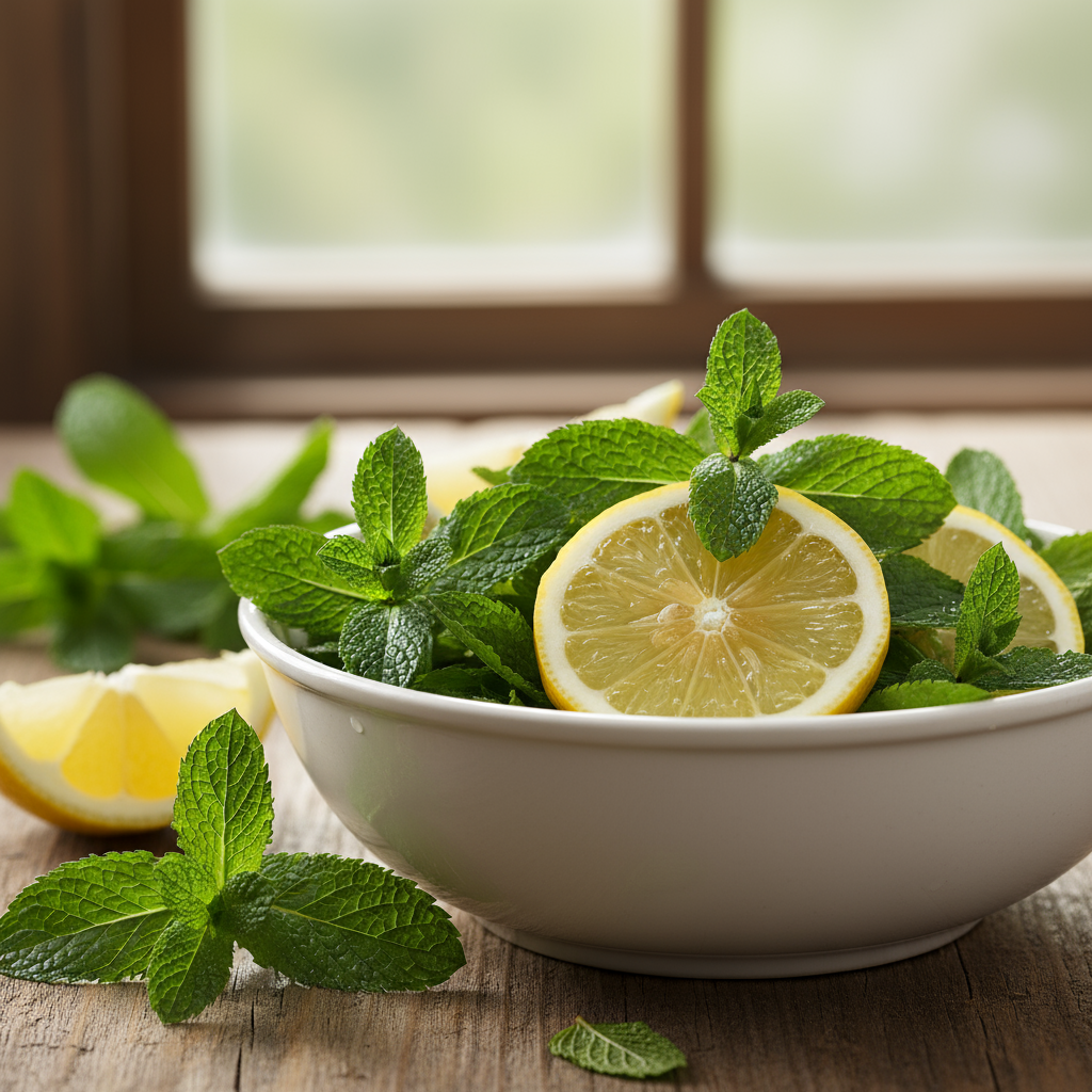 Мята с лимоном